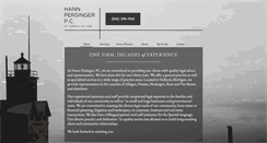Desktop Screenshot of hannpersinger.com